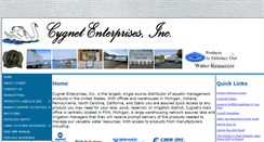 Desktop Screenshot of cygnetenterprises.com